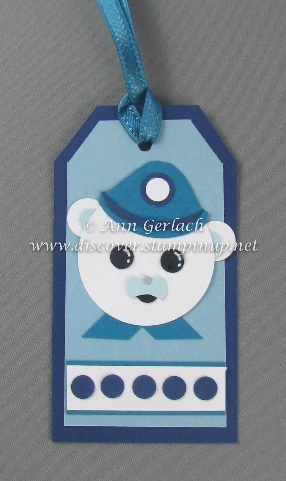 Cute gift tag punch art for an Octonauts fan  Discover Ink – Ann Gerlach  Independent Stampin' Up!® Demonstrator