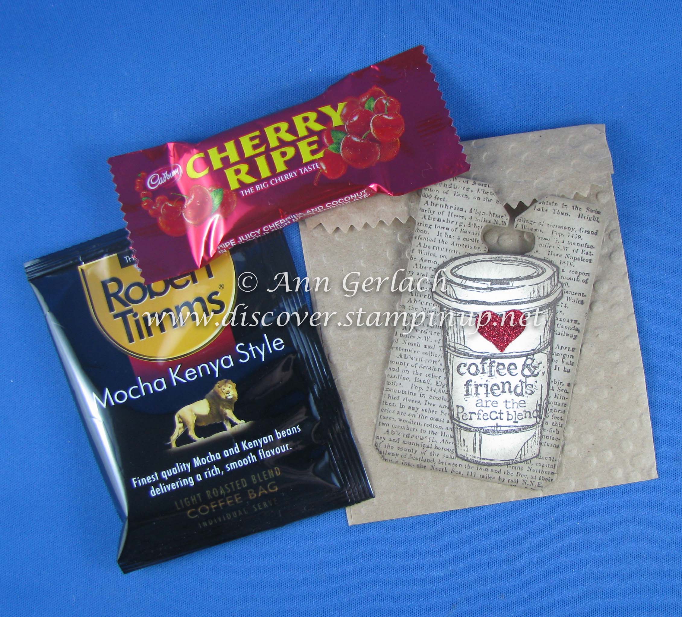 Upcycling Brown Paper Packaging Idea #1  Discover Ink – Ann Gerlach  Independent Stampin' Up!® Demonstrator