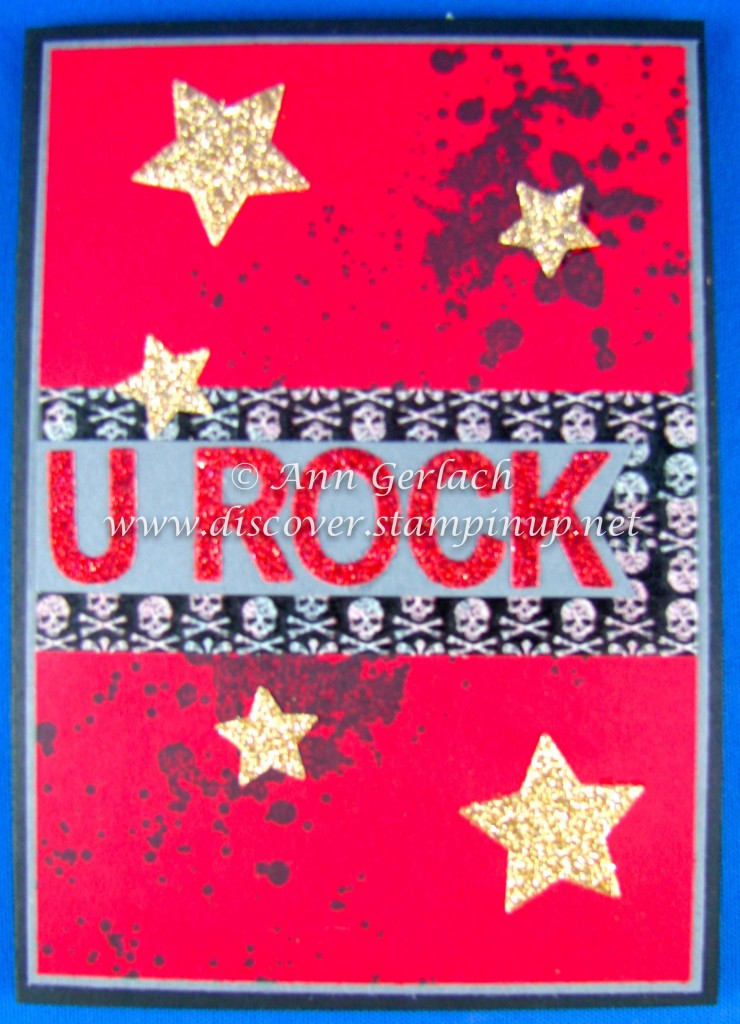 Gorgeous Grunge U Rock Discover Ink Ann Gerlach Independent Stampin Up® Demonstrator